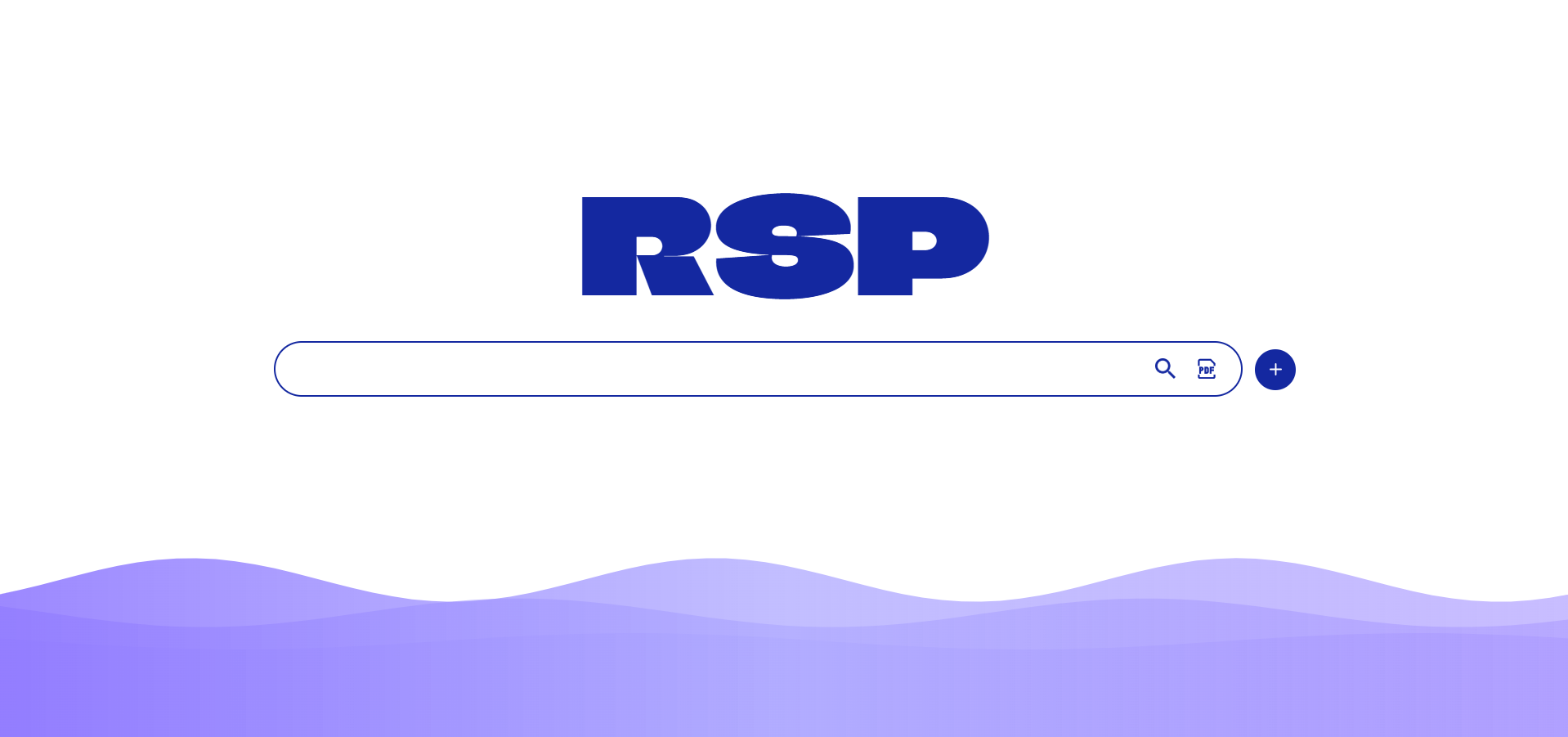 RSP — Research Search Platform